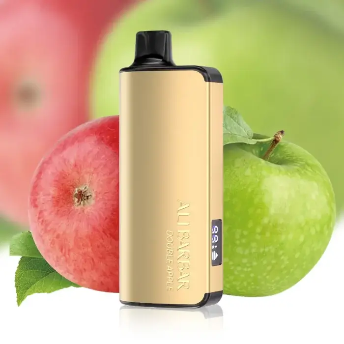 alibarbar ingot 9000 puffs – double apple vape e1765336453266.webp