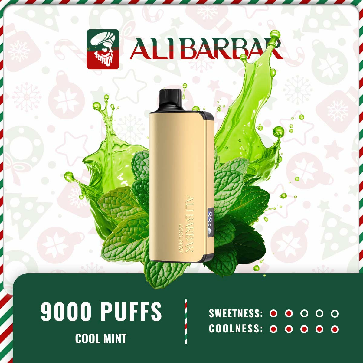 alibarbar ingot 9000 puffs cool mint30.webp