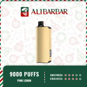 alibarbar ingot 9000 puffs pink lemon05.webp