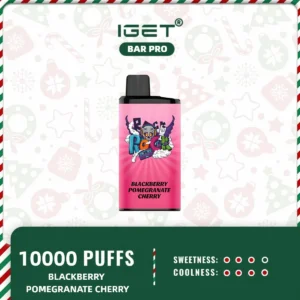 iget bar pro blackberry pomegranate cherry 10000 puffs iget bars australia37.webp