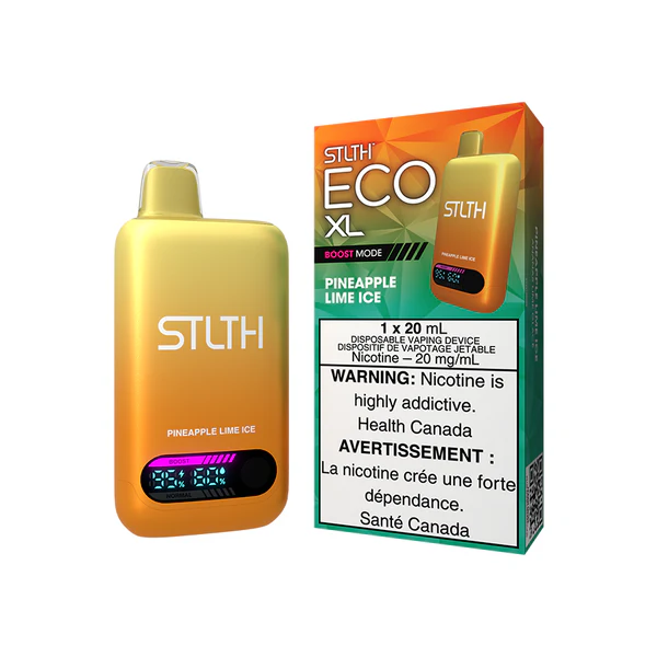 stlth eco xl disposable pineapple lime ice c3753ef9 8db6 4c72 8b58 5a49e94379e1.webp