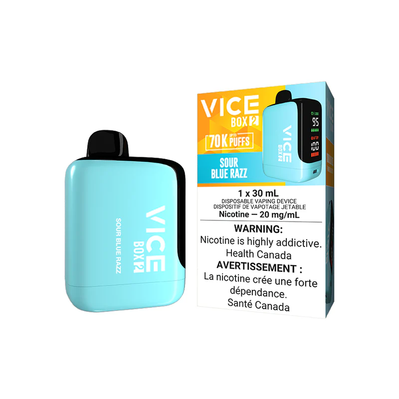 vice box 2 disposable sour blue razz.webp