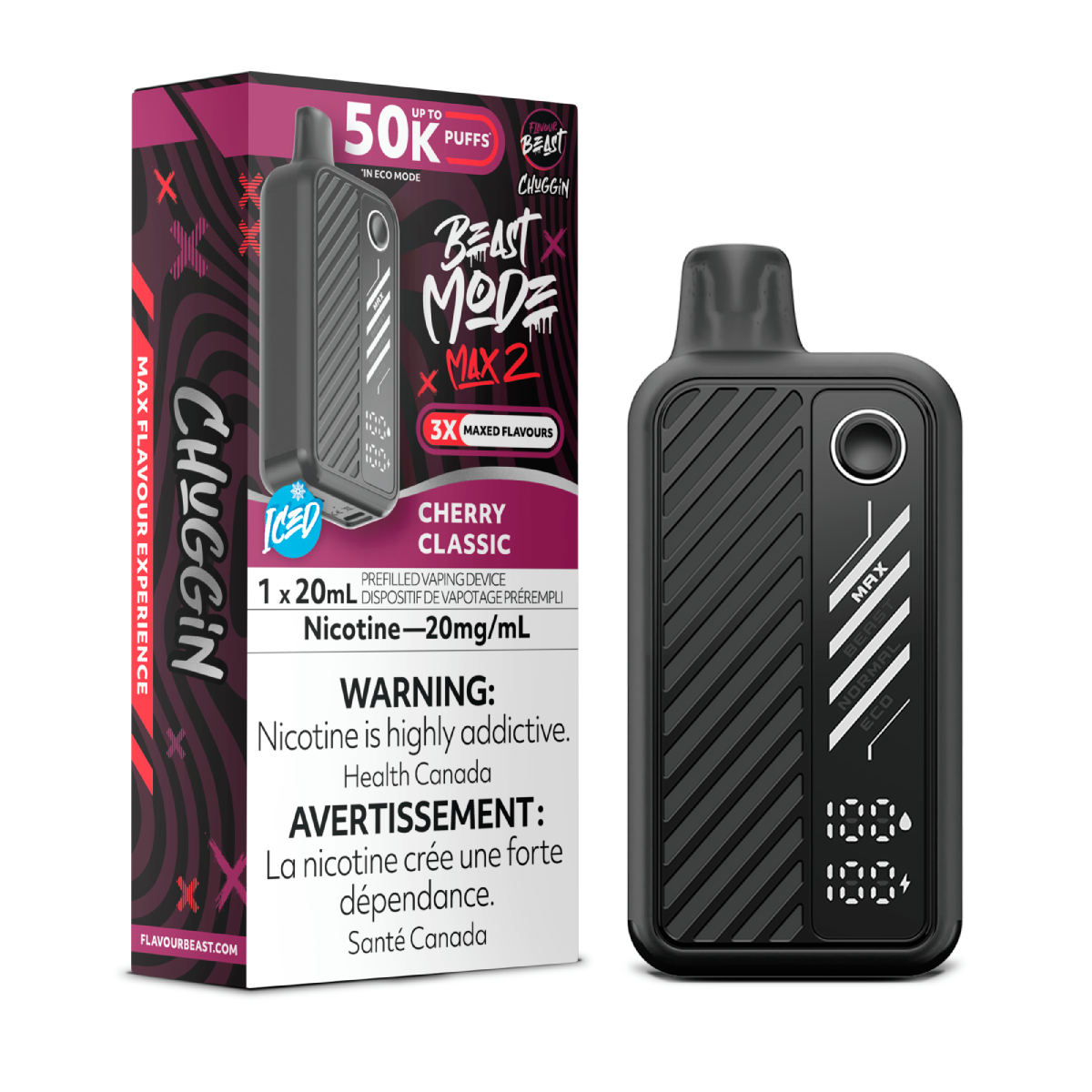 flavourbeast beastmodemax2 apr2025 render fam 20mg cherryclassic 1.webp