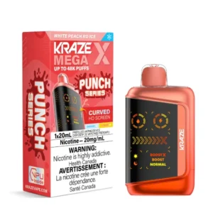 kraze mega x mar2026 render fam 20mg whitepeachkoice.webp