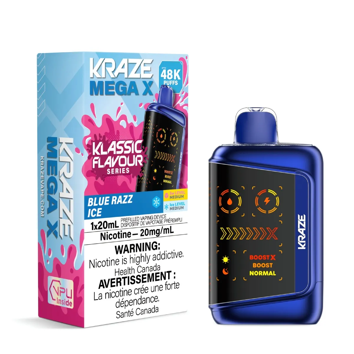 kraze mega x may2026 render fam 20mg bluerazzice.webp