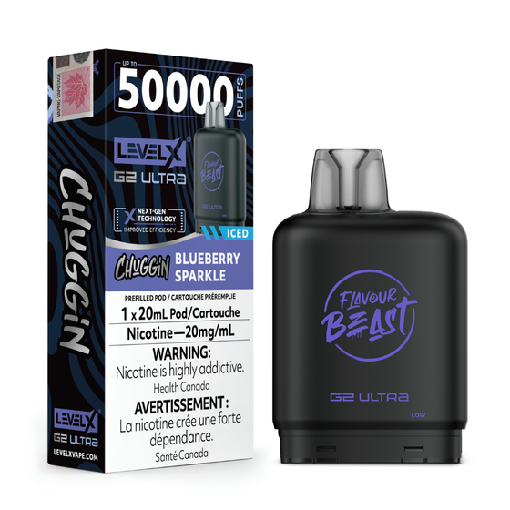 levelx boost g2 ultra flavourbeast pod apr2025 render fam exs 20mg blueberrysparkle 2 1.webp