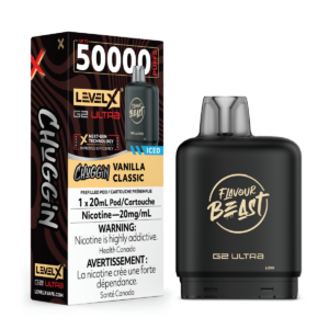 levelx boost g2 ultra flavourbeast pod apr2025 render fam 20mg vanillaclassic 1.webp